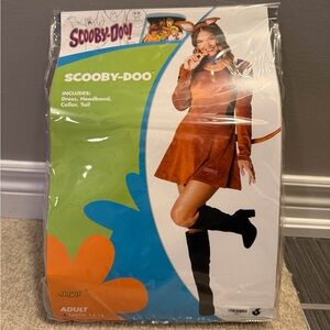 Spirit Scooby-Doo Costume with Brown Dress and Accessories